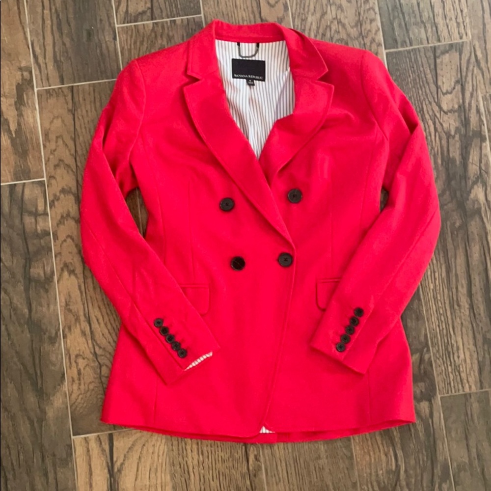 Red blazer